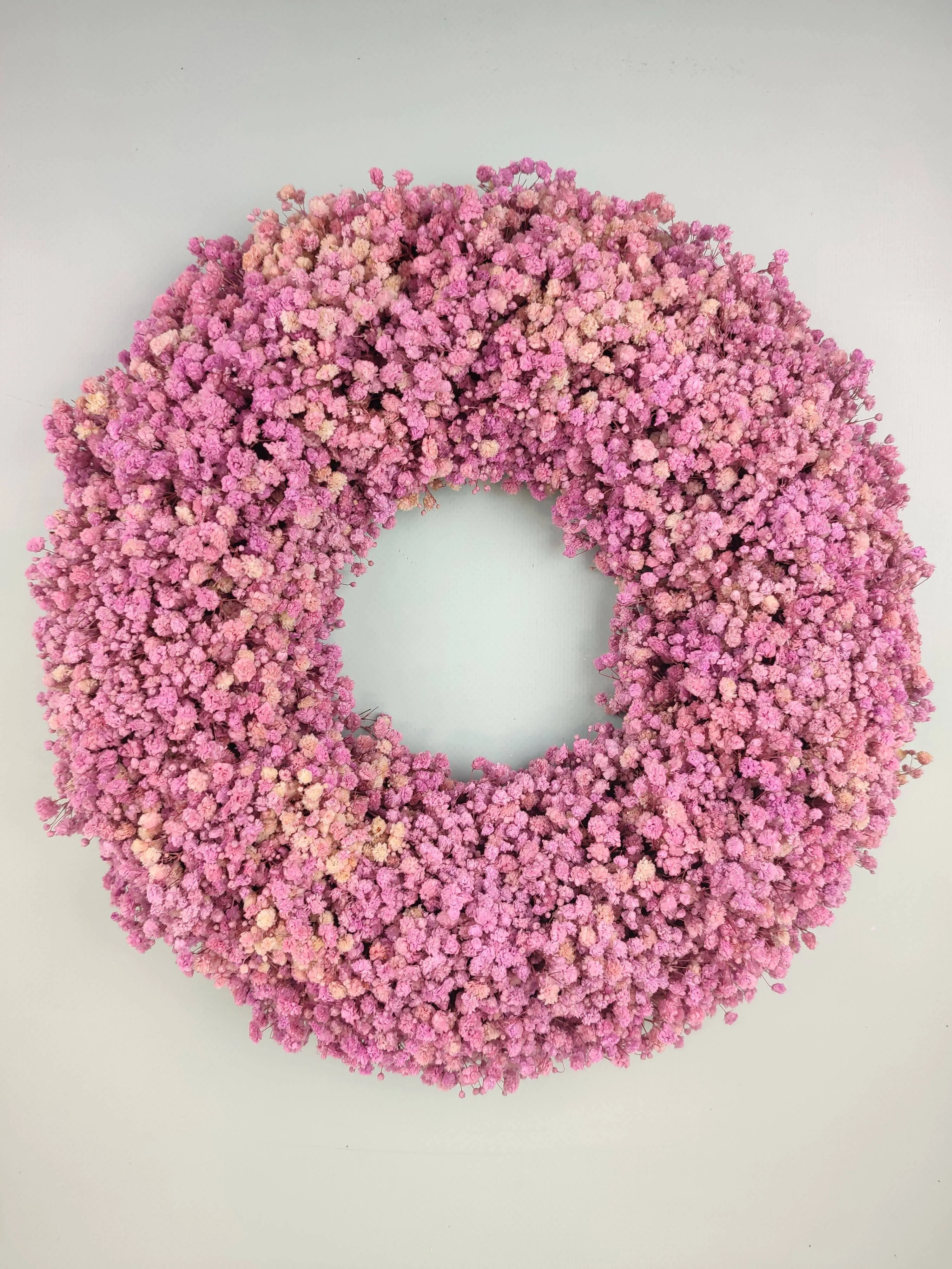 Сиреневый венок из гипсофилы А169-B112