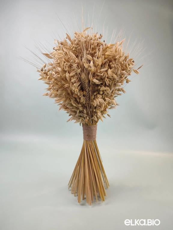 Букет из овса, пшеницы и льна А190-B113