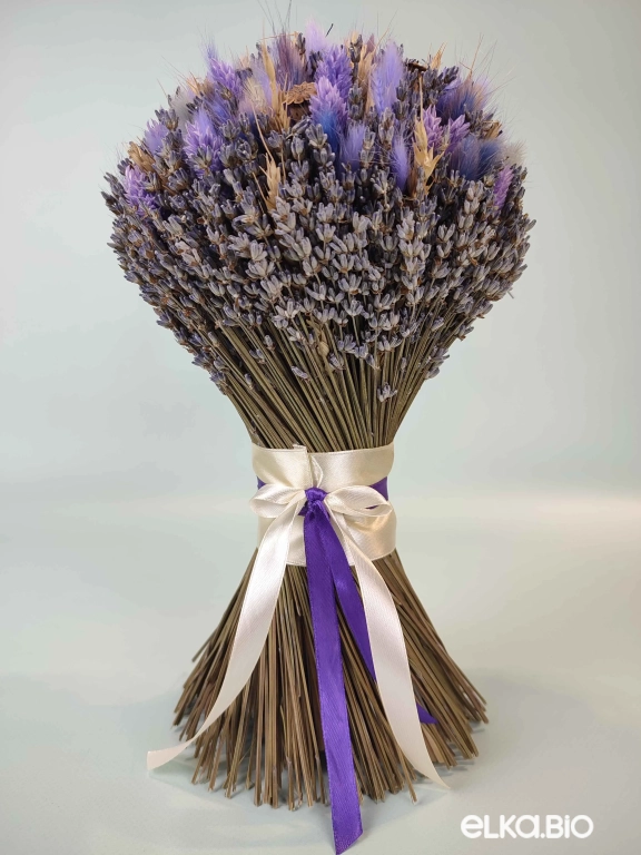 Букет из лаванды с маками Т246-B111