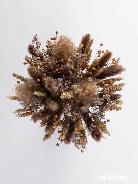 Сухоцветы для декора микс. Набор М064