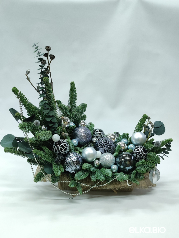 Композиция из пихты Нобилис Волшебная ночь Я2