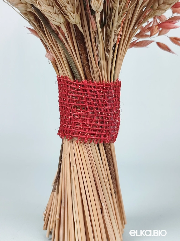 Букет пшеницы в вазе из бамбука Б71-B104