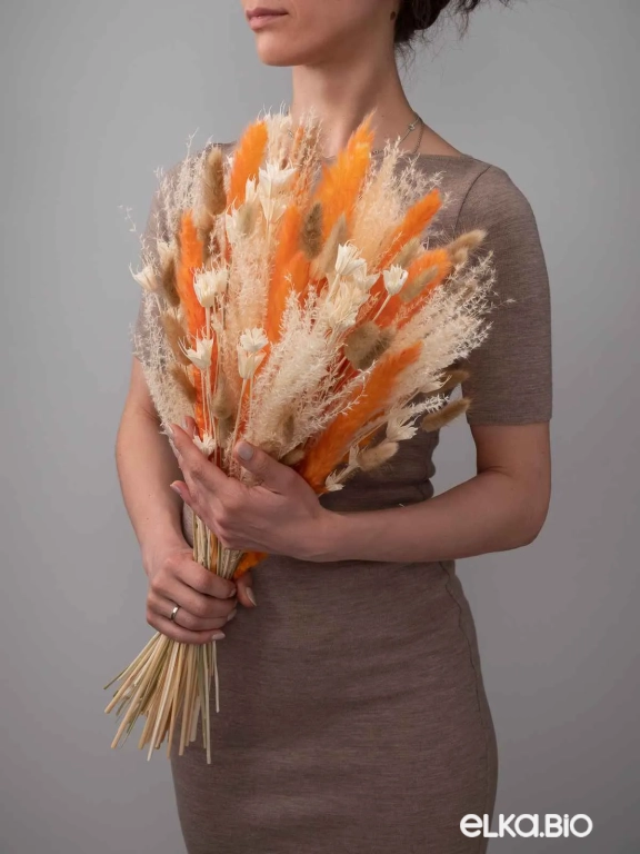 Натуральные сухоцветы для декора. Набор М075