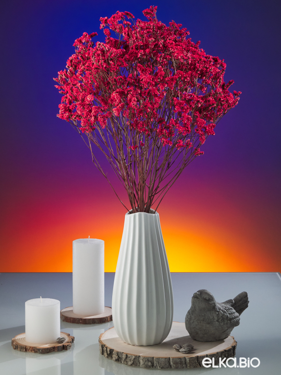 Цветы лимониума красные (80г) М218