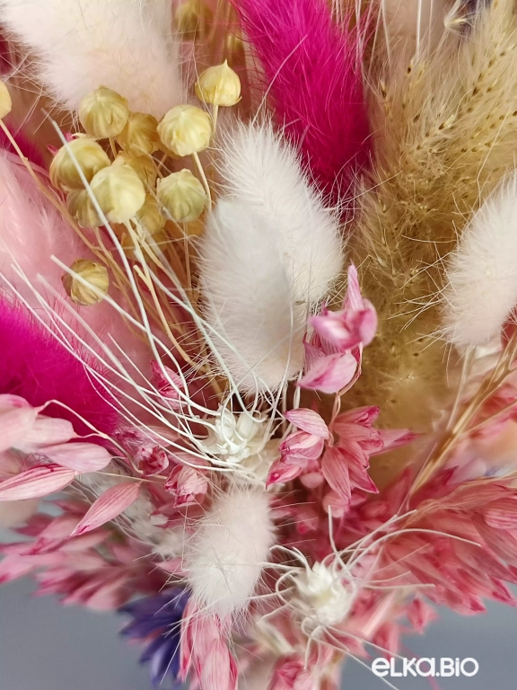 Букет из овса, пшеницы и лагуруса А118-B101