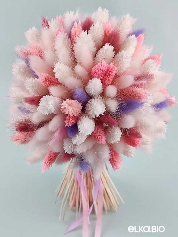 Букет из лагуруса и фаляриса А132-B102