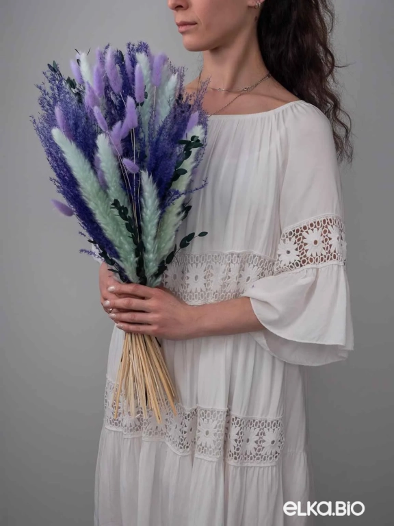 Набор сухоцветов для вазы. Набор М067