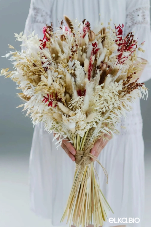 Осенний букет из полевых цветов А184-B113