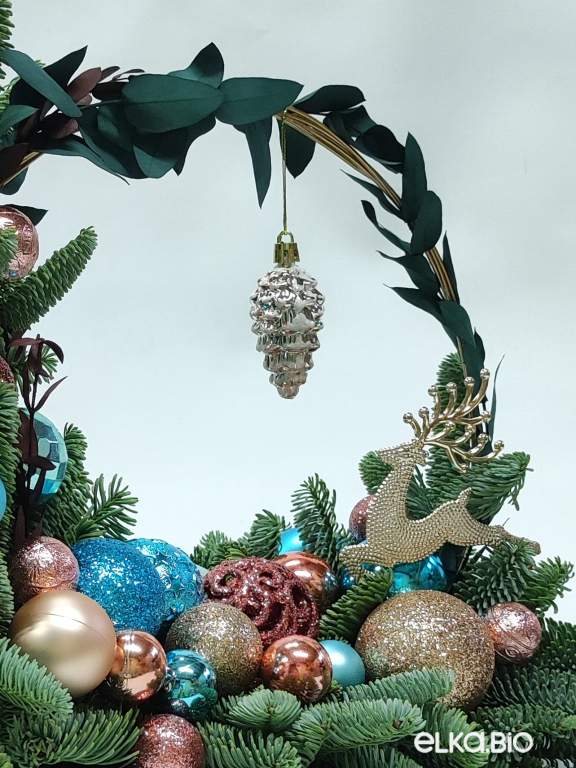 Композиция из Нобилиса с эвкалиптом Путешествие в сказку Я4