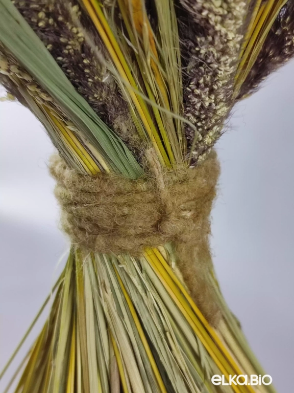 Букет с зеленым лагурусом Б51-B101