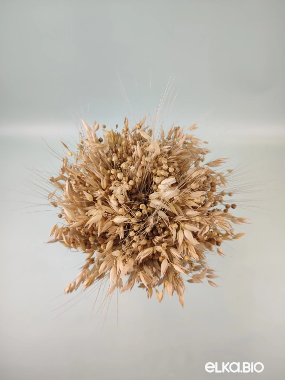 Букет из овса, пшеницы и льна А190-B113