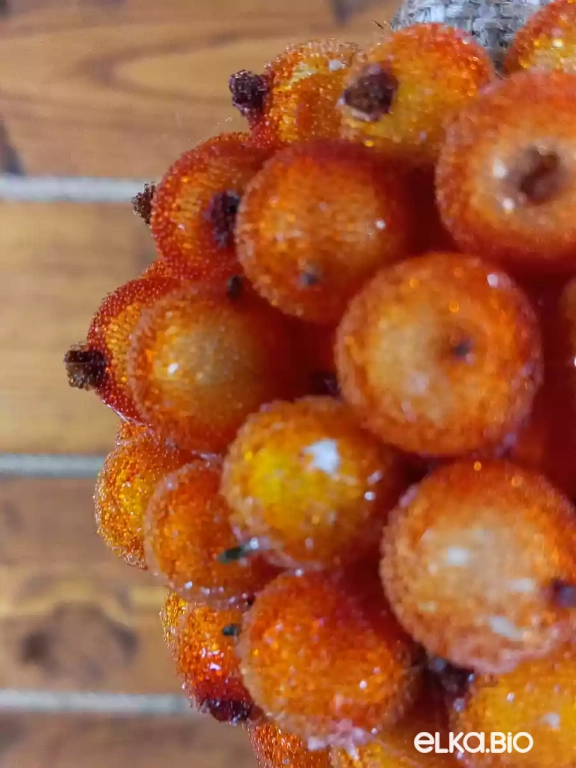 Декоративный шар из ягод Оранжевое настроение Т54-В20