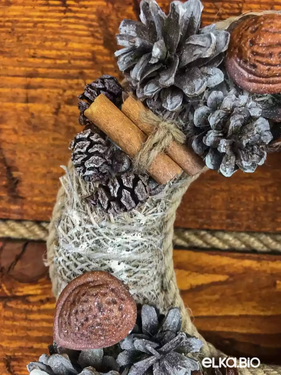 Композиция из натурального декора Легкость Т36-В8