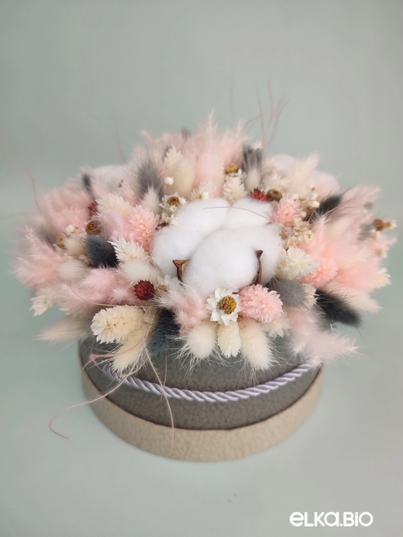 Фалярис и хлопок в шляпной коробке А170-B116