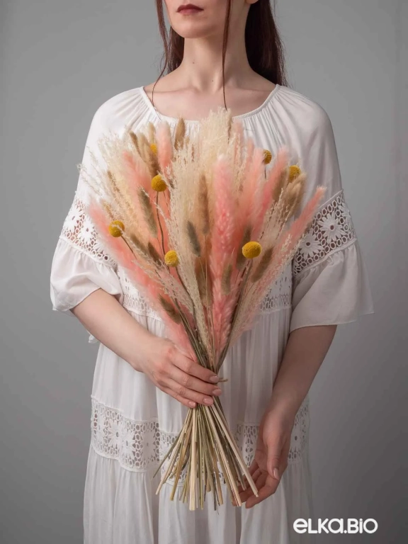 Сухоцветы для декора интерьера. Набор М079