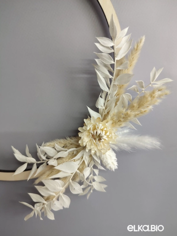 Венок из цветов гелихризума А105-B100