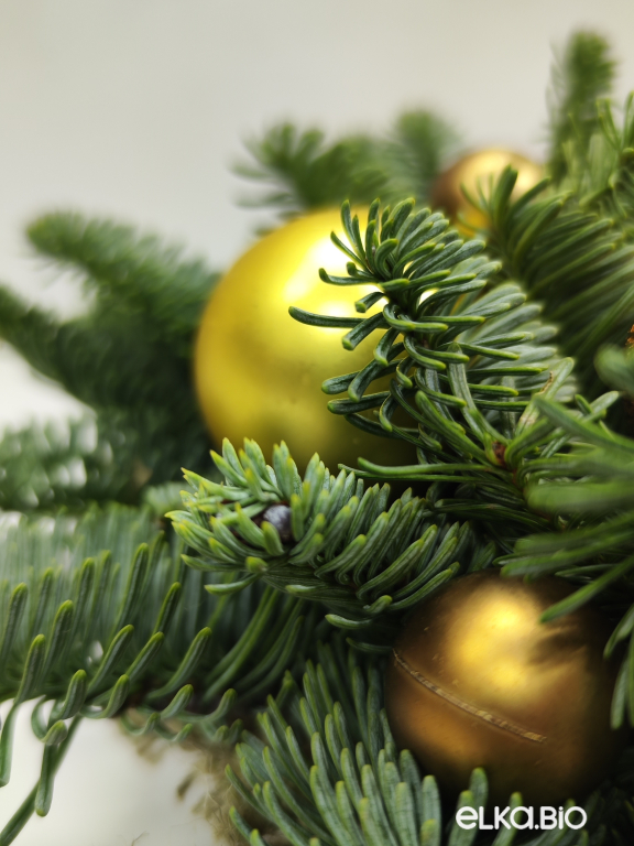 Новогодняя композиция из Нобилиса Шоколадная мечта мини Ю49-В713