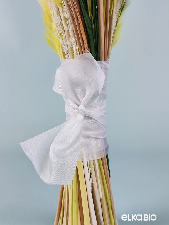 Букет из сухоцветов в вазе Б74-B104