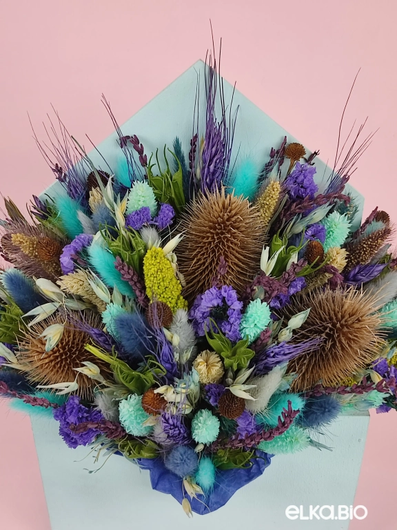 Настольная композиция из сухоцветов Т175-B104 Настольная композиция из сухоцветов Т175-B104