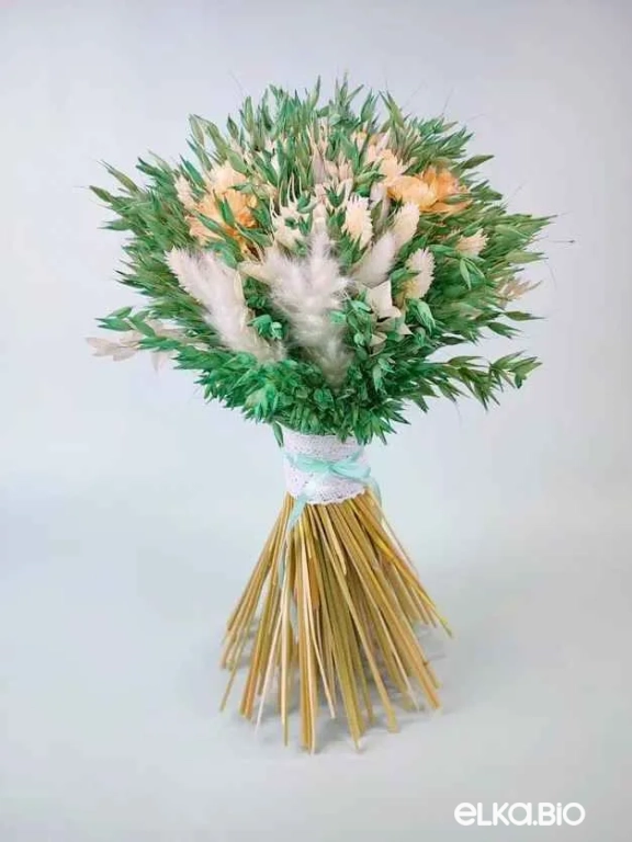 Букет из овса с протеей  Т234-B112
