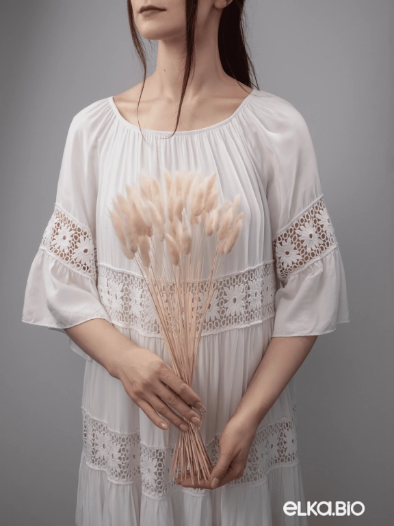 Лагурус белый высший сорт - 60 шт