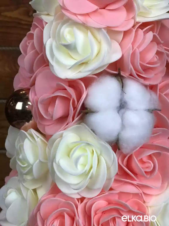 Декоративная елка Кремовая сладость А18-В4