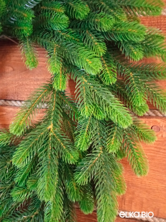 Венок рождественский Хвойный лес 50 см-В525