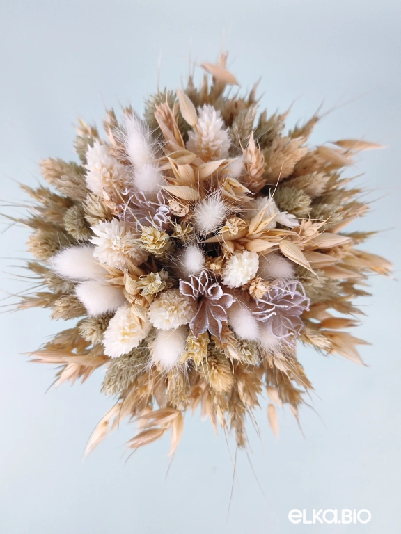 Букет из пшеницы, овса и сухоцветов Т184-B106 Букет из пшеницы, овса и сухоцветов Т184-B106