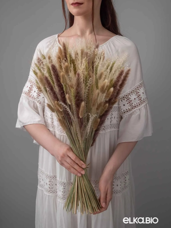 Натуральные сухоцветы для декора. Набор М060