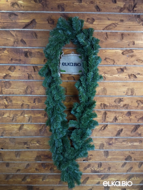 Гирлянда новогодняя Зеленая 27027 см -В532