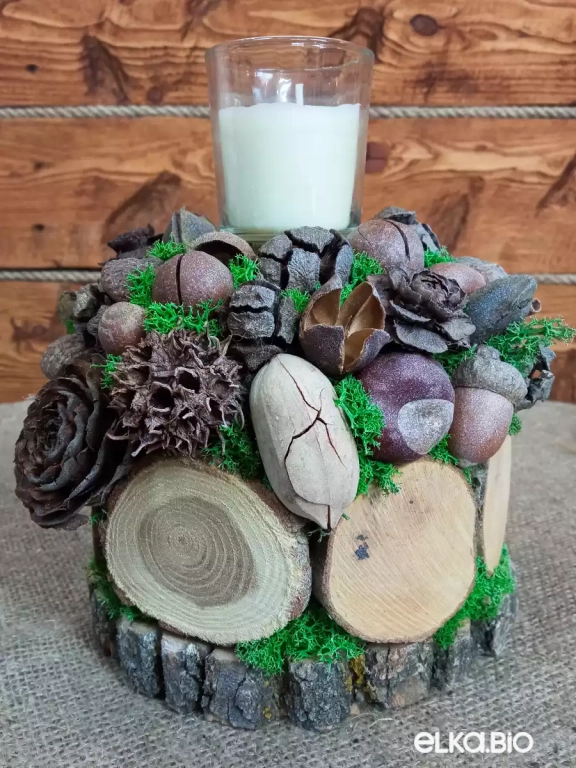 Настольная композиция со свечой Очаг Т78-В51