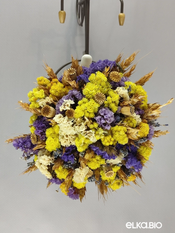 Велосипед с цветами лаванды и колосками пшеницы Т118-B100 Велосипед с цветами лаванды и колосками пшеницы Т118-B100