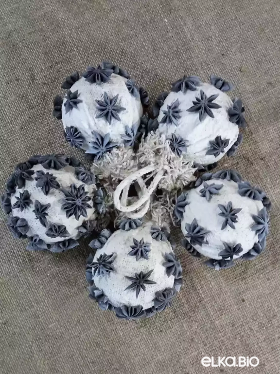 Декоративный шар с бадьяном День Т49-В41