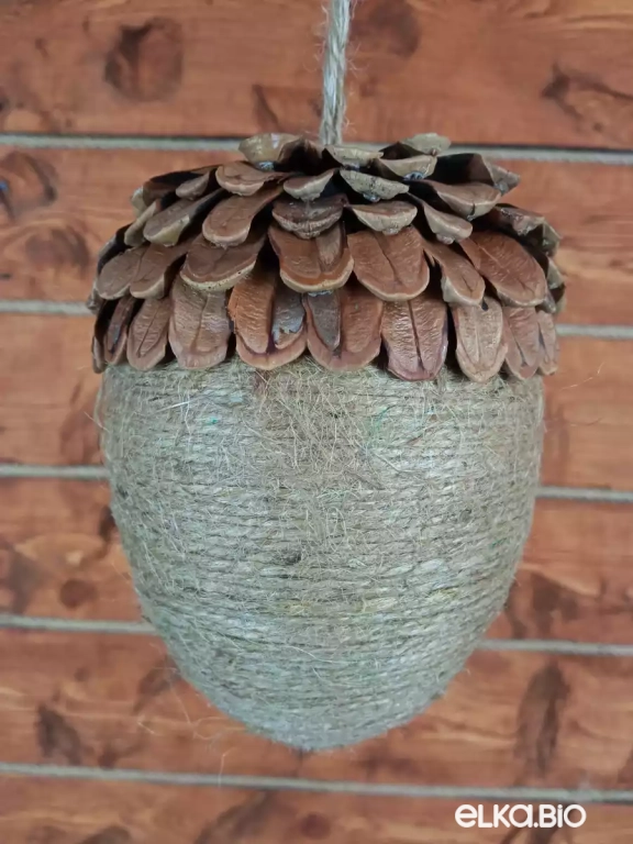 Подвесная композиция из каната Капля радости А79-В55