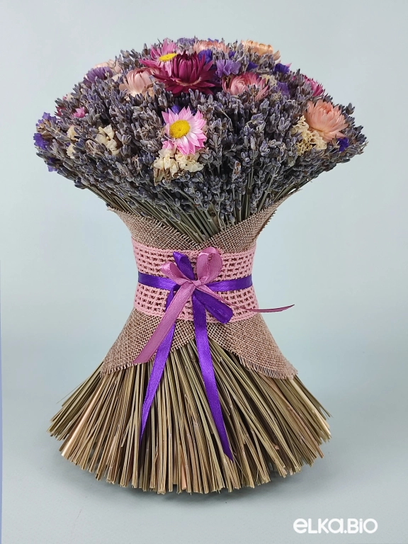 Букет из лавандина и гелихризума Т170-B105