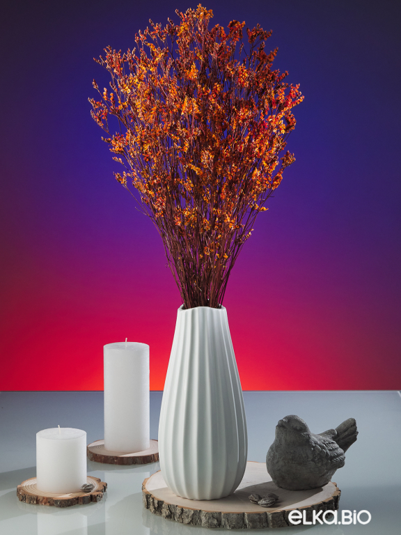 Цветы лимониума оранжевые (80г) М219