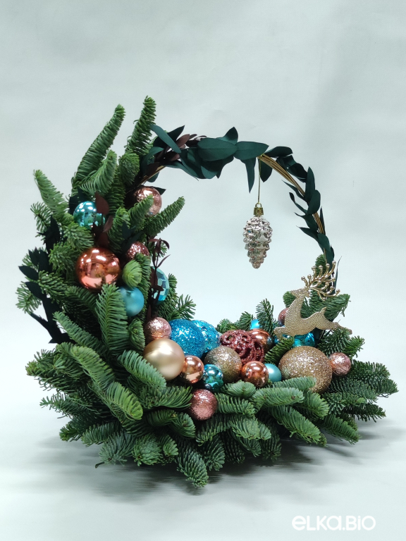 Композиция из Нобилиса с эвкалиптом Путешествие в сказку Я4