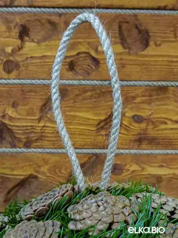 Декоративный шар из шишек сосны Черепашки М2-В19