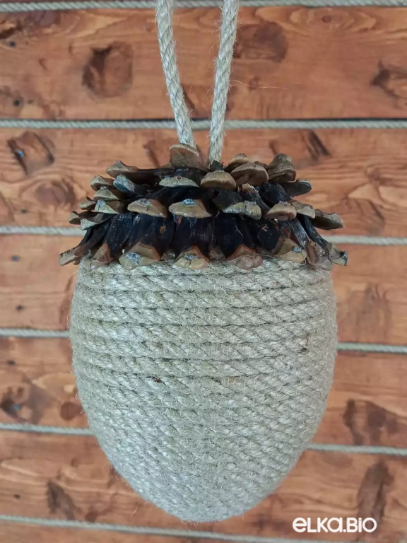 Подвесная композиция из каната Капля счастья А80-В55