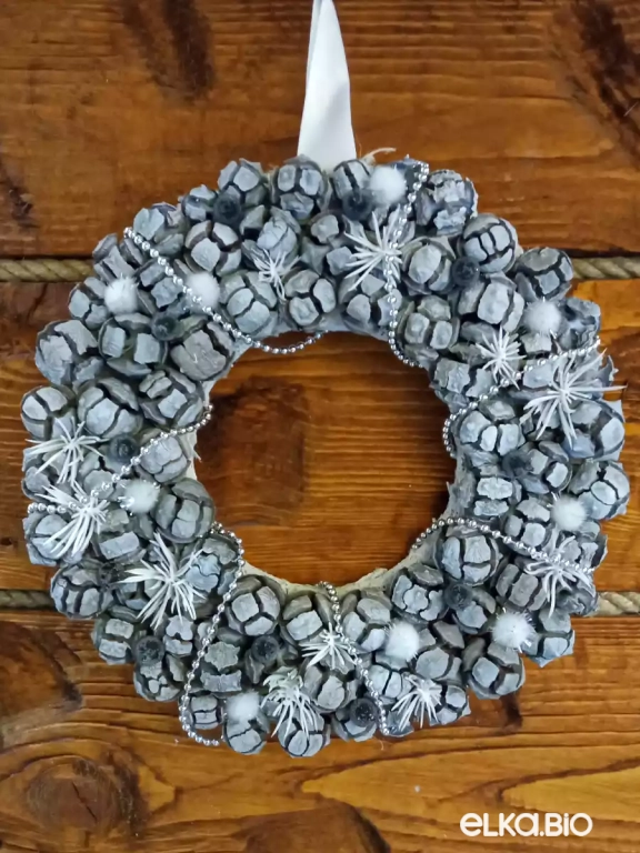 Декоративный венок из шишек кипариса Ветер Одиссеи А55-В46