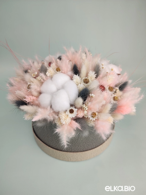 Фалярис и хлопок в шляпной коробке А170-B116