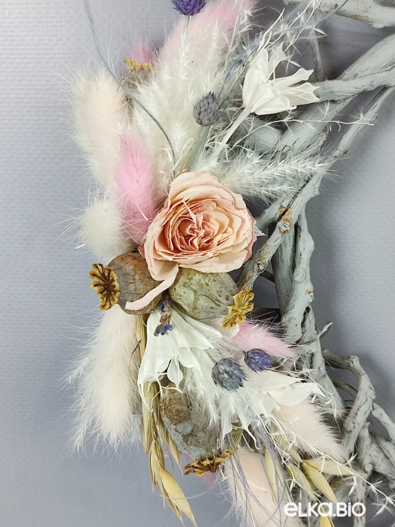 Венок из сухоцветов Б47-B102