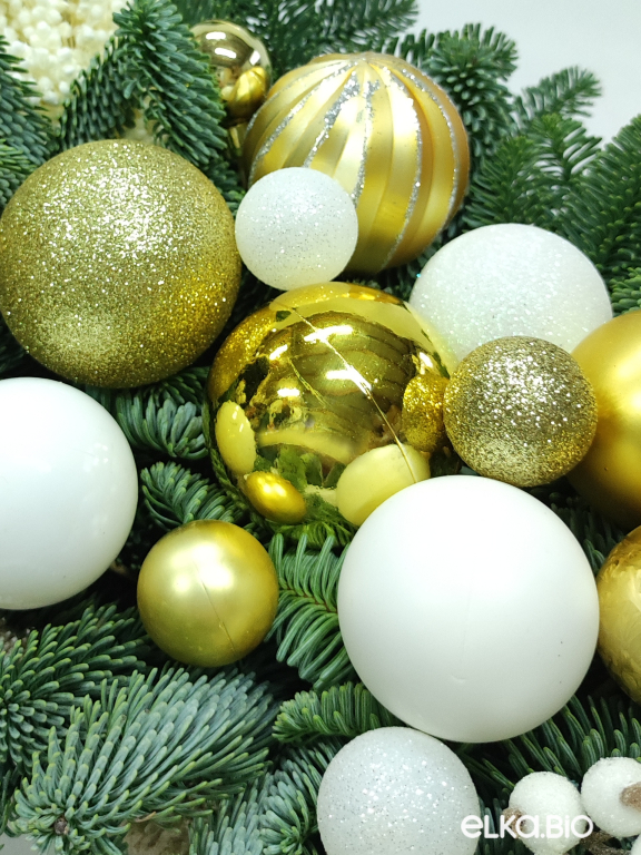 Настольная композиция из Нобилиса Снежные искры Я3