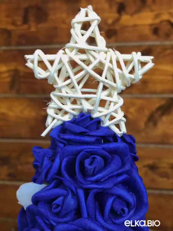 Настольная декоративная елка Белая звезда А21-В4