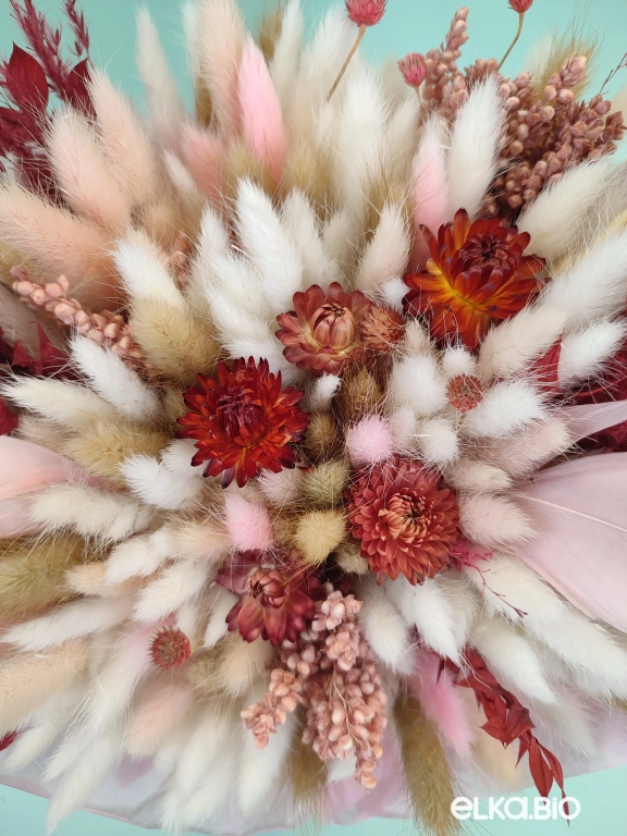 Нежный букет из лагуруса Б118-B112