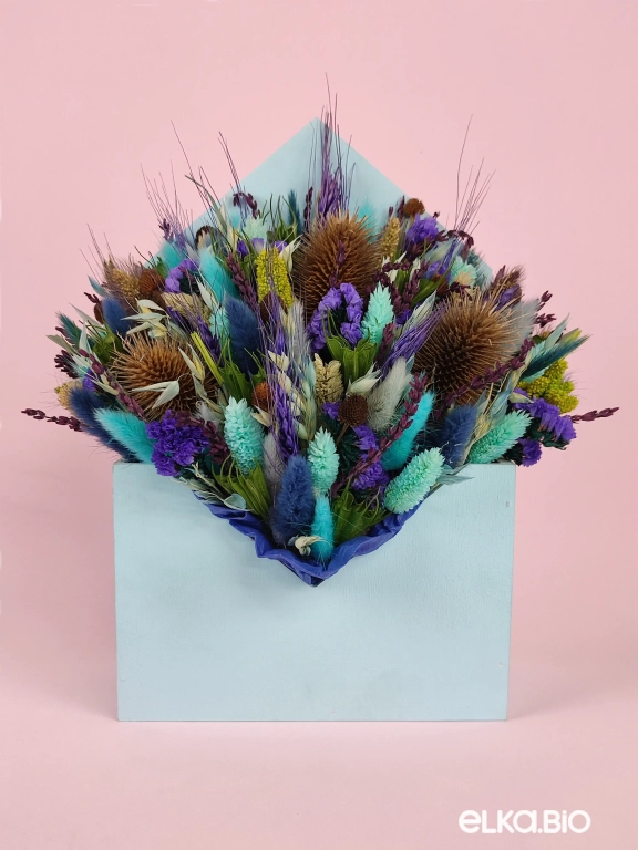 Настольная композиция из сухоцветов Т175-B104 Настольная композиция из сухоцветов Т175-B104