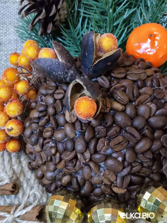 Настольная композиция с шляпой из канатов и бантов Модница П70-В52