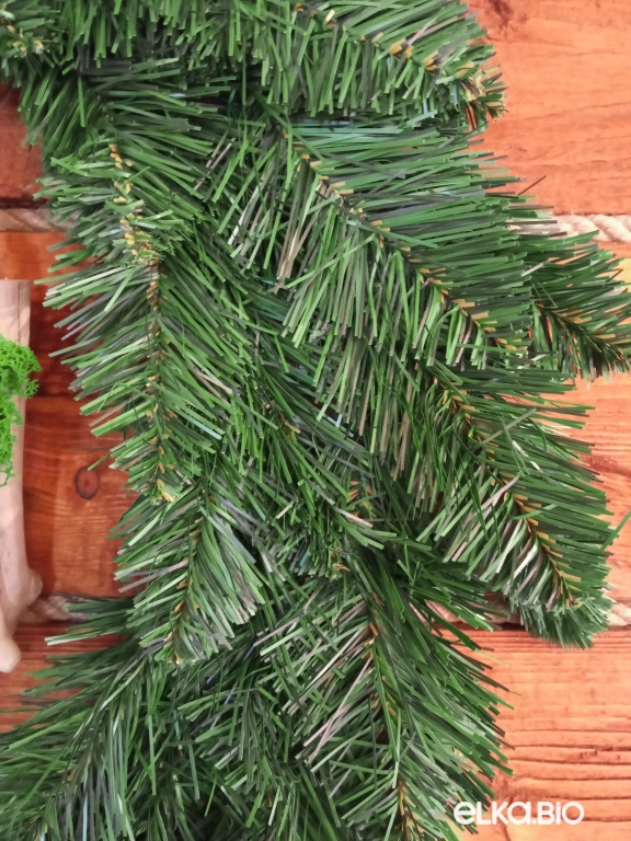 Венок рождественский Пихтовый 70 см-B520