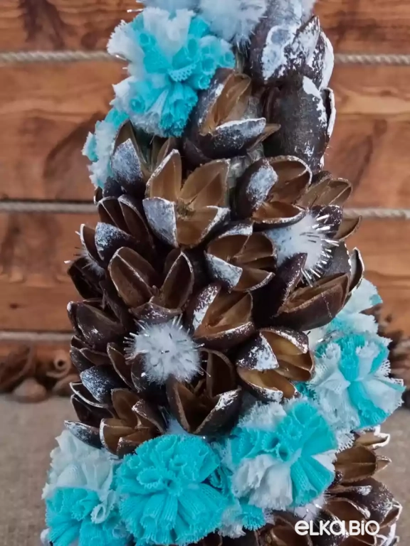 Настольная декоративная елочка Бакули в лесу П47-В38 Настольная декоративная елочка Бакули в лесу П47-В38