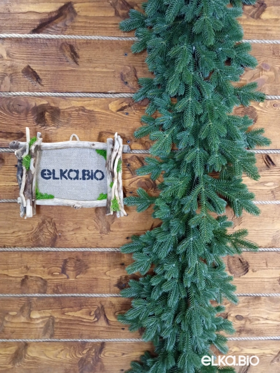 Новогодняя гирлянда Зеленая хвоя 15035 см-B517